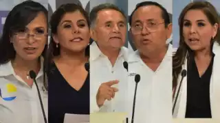 Los candidatos se limitaron a dar escueta información sobre lo que planearían hacer en el tema de la inseguridad en Quintana Roo