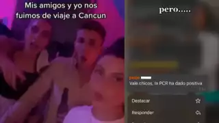 Los usuarios TikTok arremetieron contra la joven por su irresponsabilidad durante su viaje a Cancún