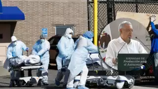 AMLO refirió que no se puede comparar la cifra de muertos por COVID-19 entre México y Estados Unidos, y que sería de mal gusto hacerlo, debido al sufrimiento de las familias de los fallecidos