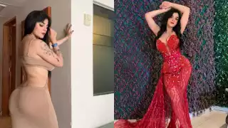 Karely Ruiz mostró su torneada figura mientras paseaba en un yate acompañada de su amiga Alma Domínguez, quien también es modelo de OnlyFans