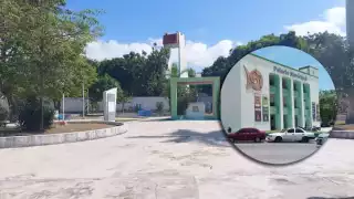 Uno de los sitios el mal estado es el Parque a la Madre en Chetumal, que se localiza sobre la avenida Efraín Aguilar
