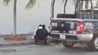 La víctima no ha podido hablar con la Policía debido a la crisis nerviosa que presenta tras ser lanzada de un vehúculo en la avenida Nachi Cocom de Cancún