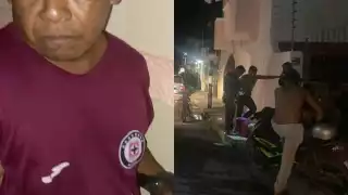 El hombre fue sorprendido por vecinos robando el estéreo de un vehículo, quienes lo retuvieron hasta que llegó la policía de Chetumal