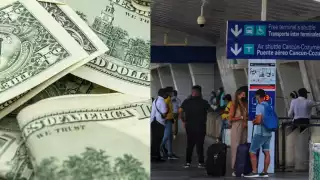 El dolar se cotizó por arriba de los 20 pesos mexicanos, según la casa de cambio dentro del aeropuerto de Cancún