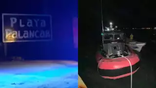 La embarcación se hundió en Cozumel, mientras los tripulantes festejaban un cumpleaños a bordo