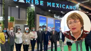 La alcaldesa Laura Beristain Navarrete firmó el reporte de gastos de los funcionarios de su gobierno que asistieron a la FITUR en Madrid