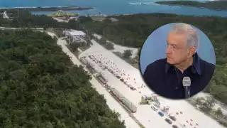 AMLO destacó que Calica requiere de la autorización del Gobierno de México para exportar el material a Estados Unidos