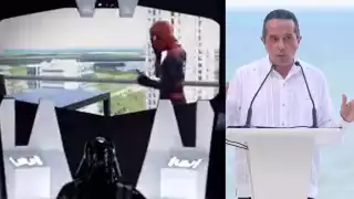 Carlos Joaquín no informó si pagó los derechos de uso de los personajes de películas