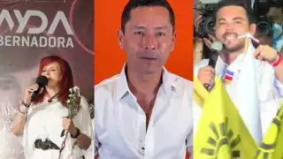 Los candidatos iniciaron la contienda