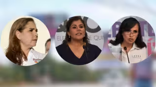 Las tres mujeres que buscan la gubernatura de Quintana Roo no quitaron sus espectaculares en la fecha estipulada en la Ley General de Instituciones y Procedimientos Electorales