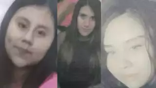 Las hermanas Schiavon y Vanessa Cal (derecha) fueron rescatadas sanas y salvas en la Región 235 de Cancún