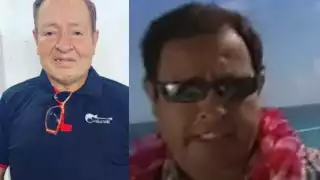 Sammy Pérez visitó las playas de Cancún para la grabación del sketch televisivo