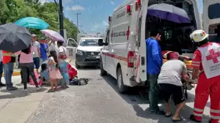 Los familiares de la niña fallecida tras ser atropellada por un vehículo del Ayuntamiento de Cancún, negaron que hicieron una colecta para el funeral de la menor
