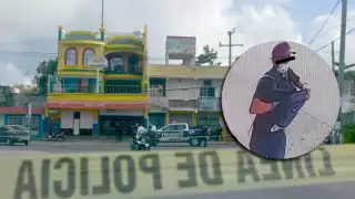 El presunto atacante disparó en Tortas Goyo en Cancún, dejando a una mujer lesionada por un rozón de bala