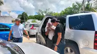 El detenido fue llevado a la cárcel de Cozumel donde esperará su proceso tras las agresiones contra una empleada de una tienda a la que entró a robar