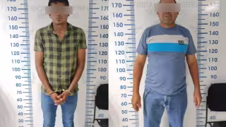 Los dos detenidos serán investigados por estar presuntamente ligados a la muerte de un agente de la Sedena en un campo deportivo en el Sur de Quintana Roo