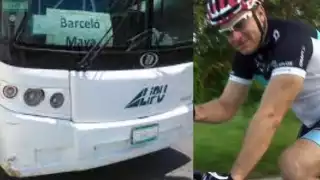 El ciclista fue atropellado en 2017