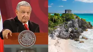 López Obrador indicó que el 'trafique' de terrenos en Tulum viene de años anteriores a su administración