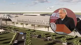 El Aeropuerto de Tulum pronto recibirá un nombre, indicó AMLO desde Palacion Nacional, en la CDMX
