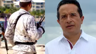 Carlos Joaquín estuvo en la Zona Hotelera de Cancún y minimizó los hechos ocurridos en Playa Langosta