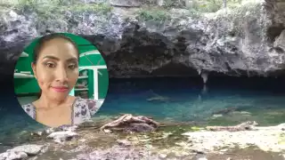 Lucely Uc fue encontrada muerta en este cenote, que ahora buscan convertir en una zona de esparcimiento para los vecinos de Puerto Aventuras en Quintana Roo