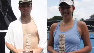 Los ganadores de las categorías H15 y W15, respectivamente, en Cancún, buscarán llegar a competencias profesionales