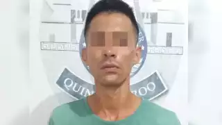 El detenido cuenta con historial delictivo en Cancún, según informó la Policía Quintana Roo en redes sociales