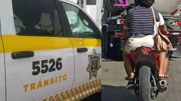 La denuncia fue hecha en Twitter, donde el usuario reclamó la falta de vigilancia de los agentes de Tránsito de Cancún
