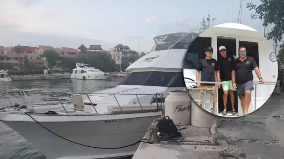 Renzo Spaciano, Denis Manuel Fernández Díaz y Carlos Juárez son parte de la tripulación del yate desaparecido el 28 de septiembre. Renzo Spaciano, Denis Manuel Fernández Díaz y Carlos Juárez son parte de la tripulación del yate desaparecido el 28 de septiembre.