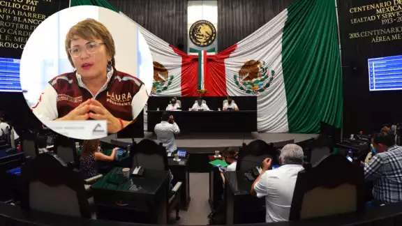La diputada Kira Iris San indicó que el Comité de Justicia también halló pruebas contra funcionarios del Gobierno de Laura Beristain