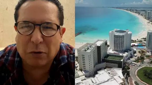 El periodista Gustavo Adolfo Infante aseguró en varias ocasiones durante su 'live' de Facebook que en Cancún no se respetó la sana distancia El periodista Gustavo Adolfo Infante aseguró en varias ocasiones durante su 'live' de Facebook que en Cancún no se respetó la sana distancia
