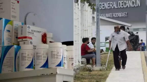Familiares de pacientes indicaron su preocupación ante la postura de la Secretaría de Salud de Quintana Roo sobre el desabasto de medicinas en el Hospital General de Cancún