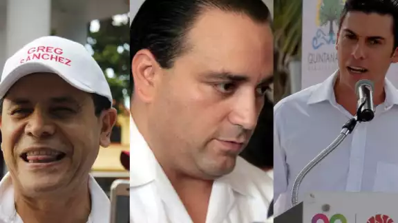 Dentro de los mencionados están Greg Sánchez, Remberto Estrada y Roberto Borge. Dentro de los mencionados están Greg Sánchez, Remberto Estrada y Roberto Borge.