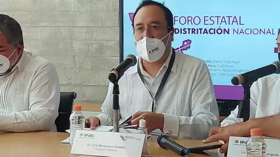 Ciro Murayama reveló que los trabajos de reajuste de votantes en los distritos se hará después de las elecciones del 5 de junio