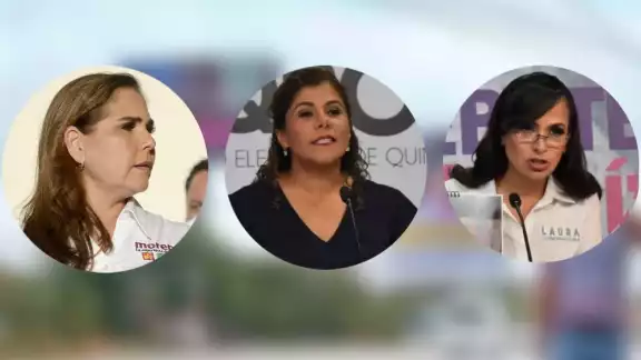 Las tres mujeres que buscan la gubernatura de Quintana Roo no quitaron sus espectaculares en la fecha estipulada en la Ley General de Instituciones y Procedimientos Electorales Las tres mujeres que buscan la gubernatura de Quintana Roo no quitaron sus espectaculares en la fecha estipulada en la Ley General de Instituciones y Procedimientos Electorales