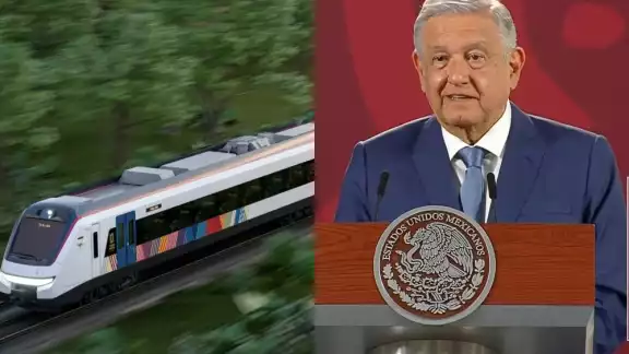 AMLO destacó que habrá dos estaciones del Tren Maya cercanas a la frontera de México con Guatemala y Belice