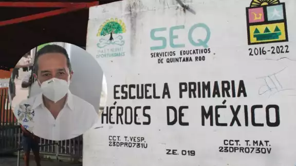 Carlos Joaquín fue criticado en las redes sociales por la decisión de retomar las clases presenciales en Quintana Roo Carlos Joaquín fue criticado en las redes sociales por la decisión de retomar las clases presenciales en Quintana Roo