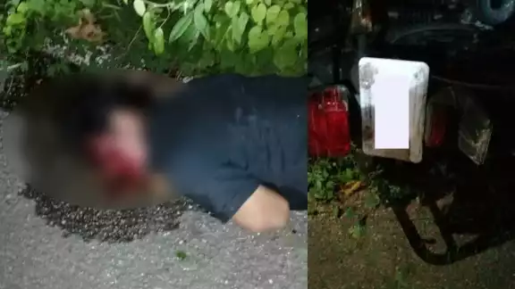 El motociclista fue trasladado de urgencia a un hospital en Bacalar tras derrapar su motocicleta en vía corta de Chetumal a Mérida El motociclista fue trasladado de urgencia a un hospital en Bacalar tras derrapar su motocicleta en vía corta de Chetumal a Mérida