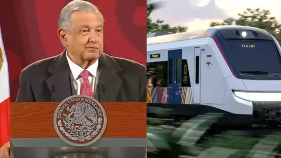 AMLO dijo que los trabajos de los tramos del Tren Maya deberán terminarse a finales del año 2023