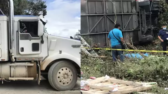 Uno de los choferes involucrados en el accidente en la carretera Canncún-Mérida se mantiene hospitalizado