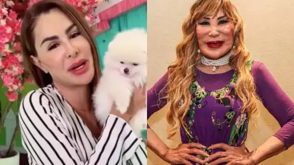 Ninel Conde apareció en un video en el que su rostro se ve diferente, por lo que los internautas aseguraban que era 'la hija de Lyn May' Ninel Conde apareció en un video en el que su rostro se ve diferente, por lo que los internautas aseguraban que era 'la hija de Lyn May'