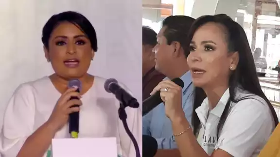 Pese a que Laura Fernández apoyó la candidatura de Blanca Merari para la Alcaldía de Puerto Morelos, la actual munícipe del onceavo municipio exhibió las presuntas irregularidades Pese a que Laura Fernández apoyó la candidatura de Blanca Merari para la Alcaldía de Puerto Morelos, la actual munícipe del onceavo municipio exhibió las presuntas irregularidades