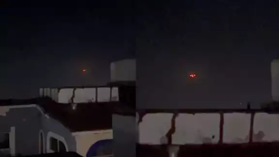 La luces vistas en el cielo la noche de ayer causaron opiniones divididas en redes sociales sobre si eran o no seres de otros planetas
