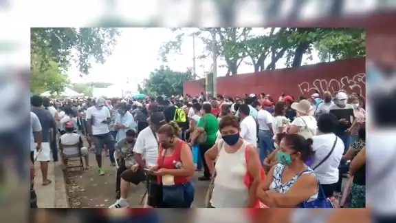 Las personas no respetan la sana distancia