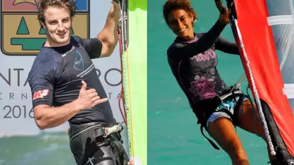 Los veleristas olímpicos quintanarroenses están en Lago de Garda, Italia, para las competencias de sus categorías en la iQFOiL Class 2022.
