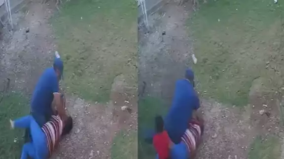 La mujer terminó en el suelo tras ser sometida por su ahora expareja de 59 años en Chetumal
