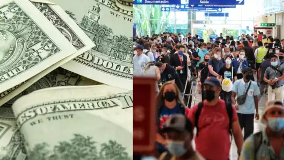 El dolar se cotizó por arriba de los 20 pesos mexicanos, según la casa de cambio dentro del aeropuerto de Cancún El dolar se cotizó por arriba de los 20 pesos mexicanos, según la casa de cambio dentro del aeropuerto de Cancún
