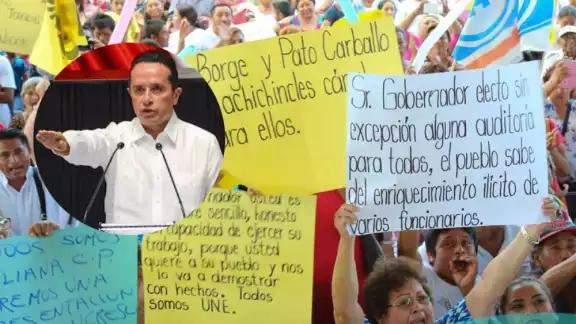 A cinco años de gobierno, Carlos Joaquín incumplió su promesa de enjuiciar a exfuncionarios borgistas por daños a Quintana Roo A cinco años de gobierno, Carlos Joaquín incumplió su promesa de enjuiciar a exfuncionarios borgistas por daños a Quintana Roo