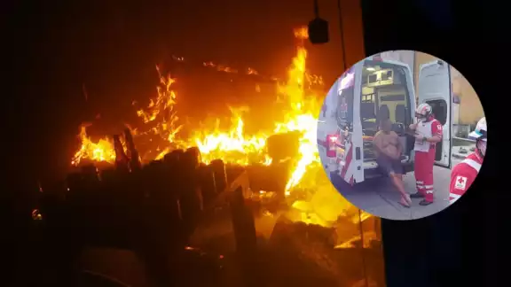 El incendio impidió que la familia pudiese salir del departamento y resguardarse del fuego en la Región 95 de Cancún El incendio impidió que la familia pudiese salir del departamento y resguardarse del fuego en la Región 95 de Cancún