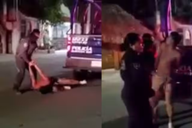 Otro abuso policiaco en Tulum se dio a conocer en redes sociales